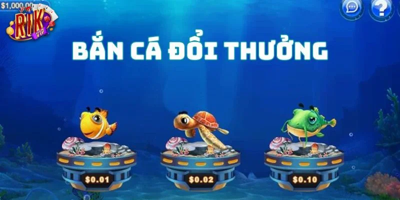 Game Bắn Cá Đổi Tiền Thật Nào Được Săn Đón Tại RIKVIP 1 Sảnh săn cá ăn tiền mặt tại RIKVIP luôn sôi động.